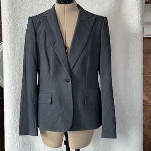 Calvin Klein Gray  Suit Jacket and pants Size 8 jacket/10 pants Great condition.